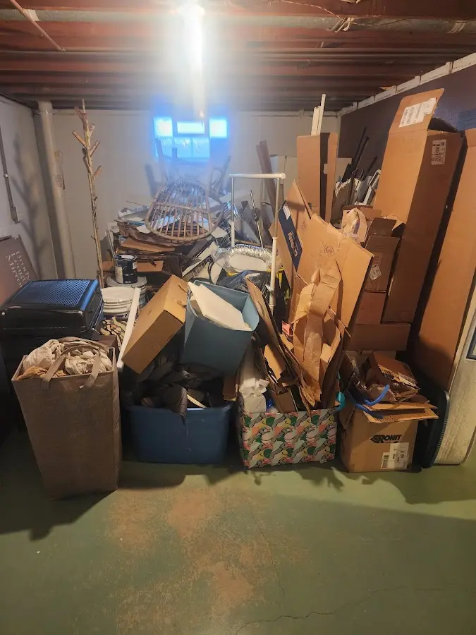 Roll-off dumpster container at job site for Yard Waste Dumpster Rental in Casa Grande